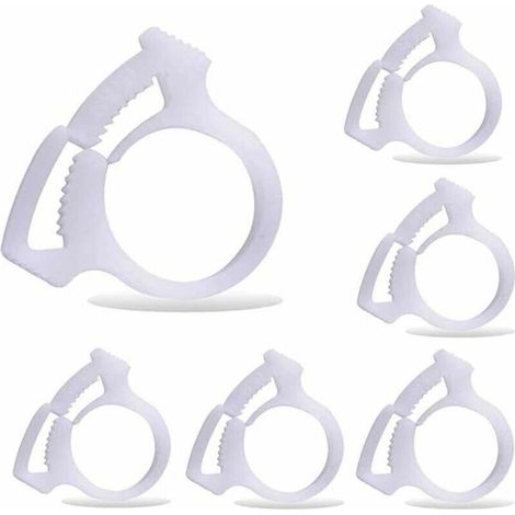 Schlauchschellen für Poolreiniger – 6-teiliges Set B15, kompatibel mit Polaris 180/280/360/380/480