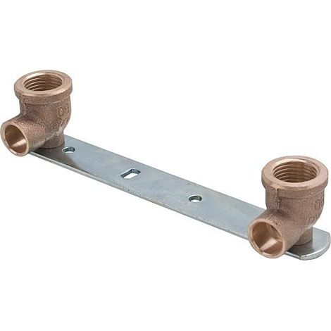 Unite de montage plate 4977G 15x1/2" espacement 153mm support mural droit (1/2)