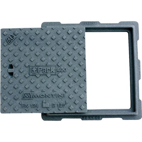 1PZ CHIUSINO IN GHISA B125 cm 20 x 20 - Kg   5