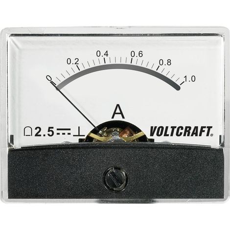 APPAREIL DE MESURE ENCASTRABLE ANALOGIQUE VOLTCRAFT AM-60X46/1A/DC (1/2)