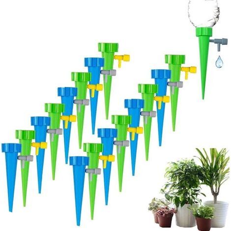 20pcs Irrigation Goutte à Goutte Kit,Irrigation Goutte à Goutte Bouteille,arrosages automatiques réglables,Arroseurs automatiques Plantes Irrigation Système, pour Jardin Maison Intérieur Extérieur (1/4)