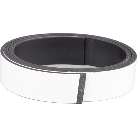 10m Rouleau de Ruban Magnétique Auto-Adhésif Souple, Bande Magnétique à Découpage Facile pour Loisirs Créatifs et Projets DIY (1/5)