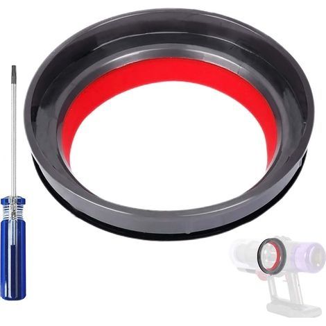 Fixed Sealing Ring Dust Bin Replacement Part for Dyson V12 Digital Slim/V12 Detect Slim Vacuum Cleaner Accessories, Sealing Ring + T8 Screwdriver (1/5)