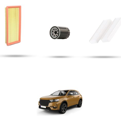 Kit tagliando 3 filtri compatibile con Ds7 Crossback 1.2 THP 96kw dal 2018 (1/5)