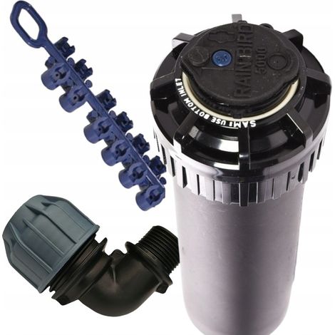 Arroseur Rain Bird 5004SAM et coude M de 25-3/4". (1/4)