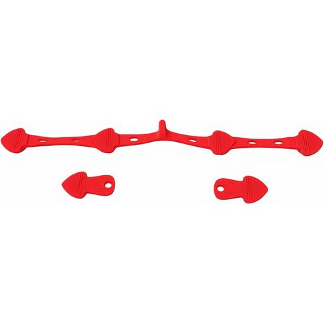 Boucle en Silicone pour Friteuse, Clip de Doublure en Papier de Cuisson pour Friteuse à Nettoyage Facile et sûr, réutilisable et résistant à la Chaleur pour la Cuisson (Rouge) (1/5)