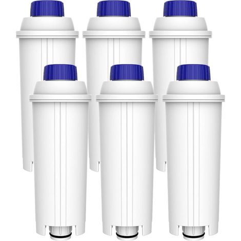 Filtro acqua per macchina da caffè, ricambio per De'Longhi® DLSC002, DLS C002, 9310926, SER3017, 5513292811 e macchina da caffè espresso ECAM ETAM EC800 EC680 BCO, certificato TÜV SÜD (6) (1/4)