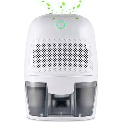 Electric Dehumidifier, 600ml Air Dehumidifier, Moisture Absorber, Mini Portable Dehumidifier with Water Tank for Home, Bathroom, Bedroom, Office, Closet, Kitchen (1/5)