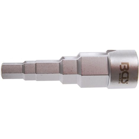 BGS Stufenschlüssel Antrieb Innenvierkant 12,5 mm 5-stufig (1/4)