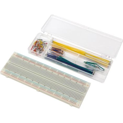 Velleman Steckplatine-Set (L x B x H) 170 x 18 x 55 mm 140 Teile (1/4)
