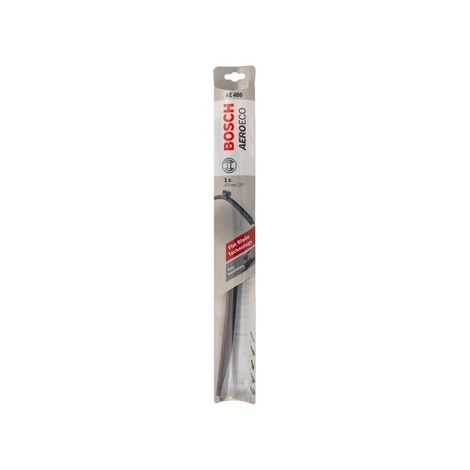 Bosch AeroEco 480 Noe - Escobillas limpiaparabrisas planas de 48 cm, instalación universal