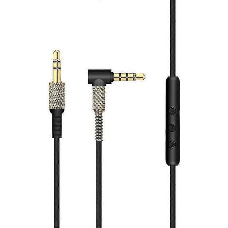 Ersatz-Audiokabel für Marshall Major II Monitor Mid Kopfhörerkabel mit Mikrofon und Lautstärkeregler