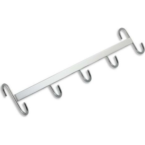 Novaservis Accessori a griglia - Gancio a 5 per radiatore da bagno, cromo 6002,0