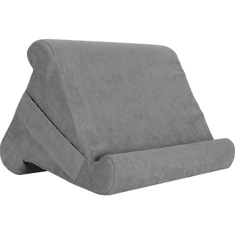Support souple multi-angle pour smartphone, tablette, livre et liseuse - support de lecture inclinable avec coussin doux pour bureau (1/5)