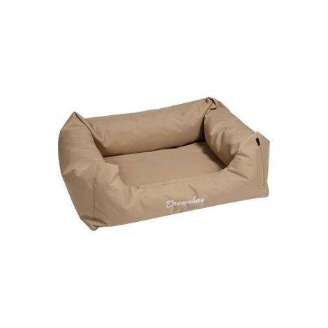 Lit Dreambay sable Désignation : Lit dreambay Taille : 100 x 80 x 25 cm MORIN IMPORT 512639 (1/3)