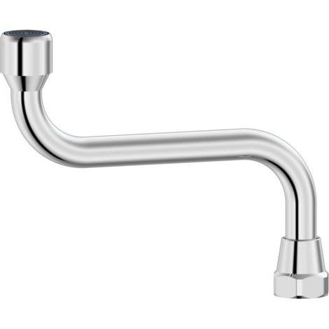 bec - horizontal - longueur 130 mm - 1/2 - 15 x 21 - chromé - alterna 4020596