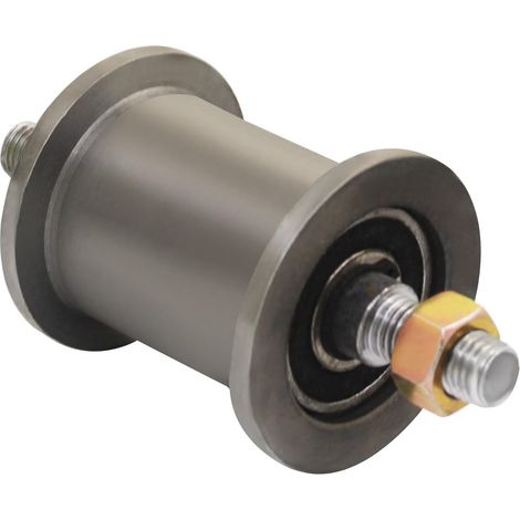 Rouleau tendeur courroie pour motobineuses micro tracteur tondeuse moissonneuse pour mais tendeur de courroie tracteur à roulement poulie tension galet tendeur distribution (56x50mm) (1/5)