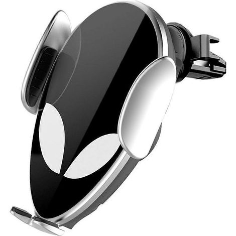 Kabelloses Autoladegerät, Qi-Schnellladefunktion, automatische Klemmung, Kfz-Handyhalterung für Lüftungsschlitze, kompatibel mit iPhone 13/12/12 Pro/SE/11/11 Pro/XS Max/XS/XR/X/8, Sam