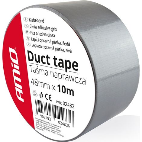 Cinta adhesiva técnica para reparación amio-02483 de color gris (1/2)
