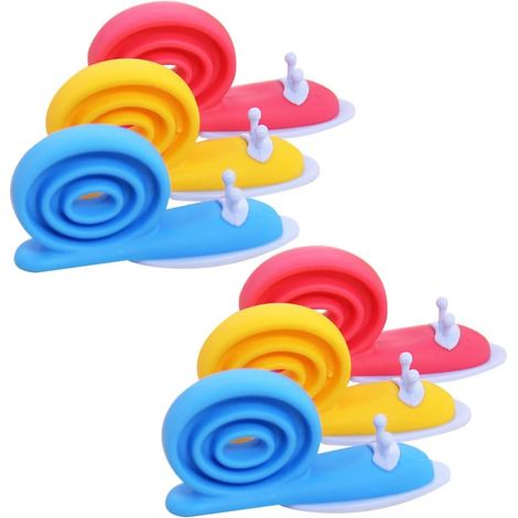 6 Pieces Decorative Protector Stopper Finger Pieces Random Shaped
