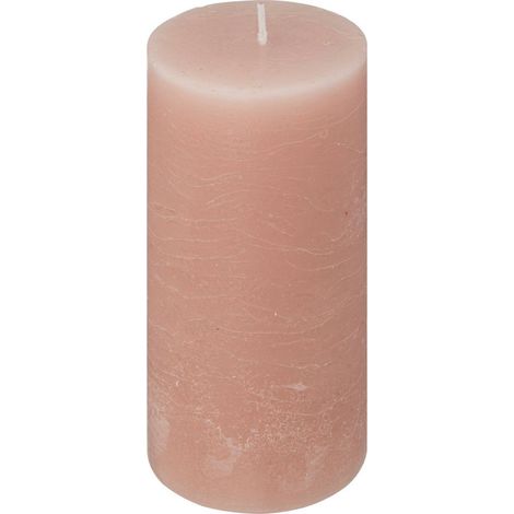 Candela rustica rosa chiaro 445 g - Atmosphera créateur d'intérieur