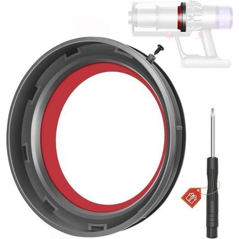 Anillo de sellado fijo para aspiradora Dyson V11 V15 SV14 SV15 SV22, accesorios de repuesto, con destornillador y juntas fijas (1/5)