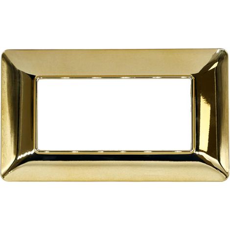 PLACCA 8004-03 4P ORO LUCIDO/MTX TECNOPOLIMERO