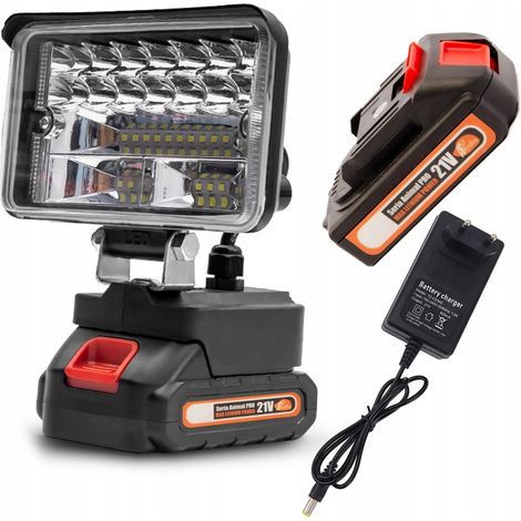 4" wiederaufladbare Arbeitslampe mit 1 1,5-Ah-Akku, Animal Pro-Serie
