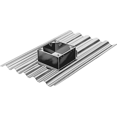 Helios WDS 250/315 Welldachsockel für Welldächer bis 25 Grad