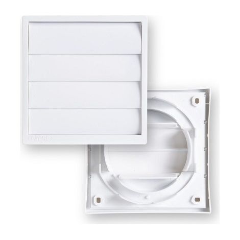 Rejilla vent 100-120mm emp fepre abs bl espesor 3,5cm 27090