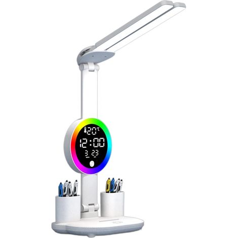 Lampara De Escritorio Led - Regulable Por Tacto - Puerto Usb Integrado - Luz Sin Parpadeo - Para Niños - 1 Unidad (1/5)