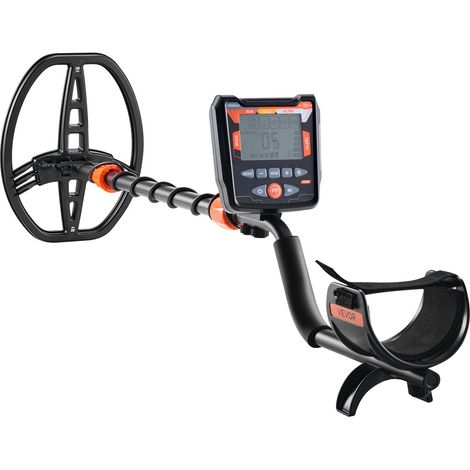 Détecteur de Métaux Professionnel pour Adultes, 254 mm, Haute Précision, Bobine Imperméable IP68, Affichage, Casque, 5 Modes (1/5)