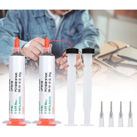 Stück Sn42 Bi58 50g bleifreie Lötpaste für SMD- und Elektronikreparaturen (1/5)