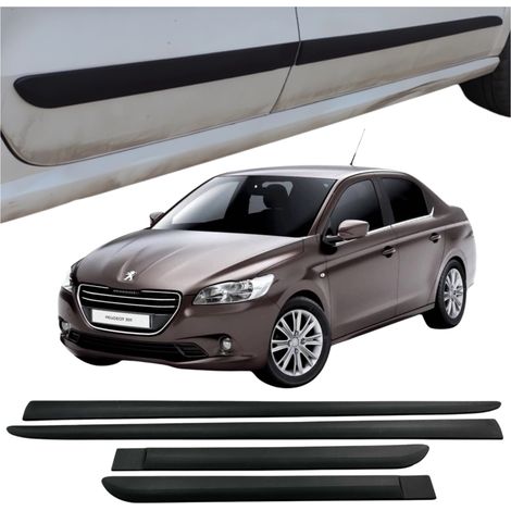 Tiras protectoras universales para puertas laterales de Peugeot 301 a partir de 2013 (1/5)