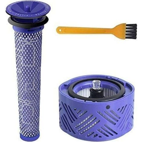 Post-Moteur Filtre HEPA V6 & Pré Filtre d'Aspirateur V6 V7 V8,Kit de Filtre de Remplacement pour Dyson V6 Range,Accessoire d'Aspirateur (1/4)