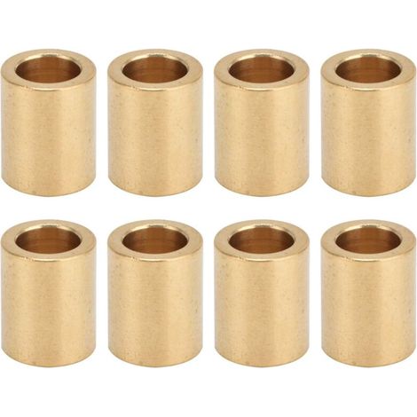 8 pièces Douilles auto-lubrifiantes en laiton 8x12x15mm pour paliers lisses et glissières (1/5)