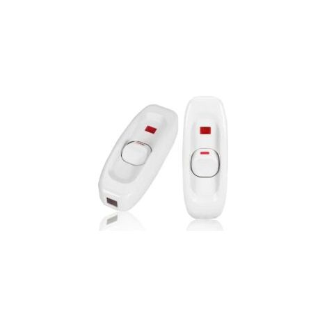 Zugschalter, Lichtschalter, Zwischenschalter, 2 Stück 250V 10A Zugschalter für Schreibtischlampen Ein/Aus - Crezuo (1/4)
