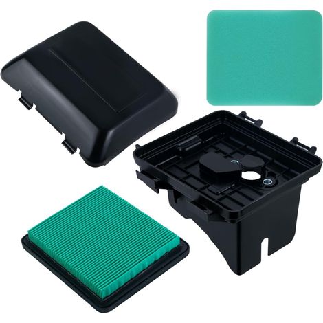 17220-ZM0-030 17231-Z0L-050 Correa de la cubierta de la carcasa del filtro de aire 17211-ZL8-023 Filtro de aire adecuado para el motor de cortadora de césped Honda GCV160 GCV190 GC160 GC190 HRB216 HRB (1/5)