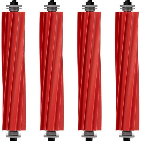 FOREHILL (4 pezzi) Spazzole a rullo compatibili con Roborock S7, S7+, S7 MaxV, S7 MaxV Plus, S7 MaxV Ultra, Q7 Q7+ Q7 Max, Q7 Max+ Q Rev