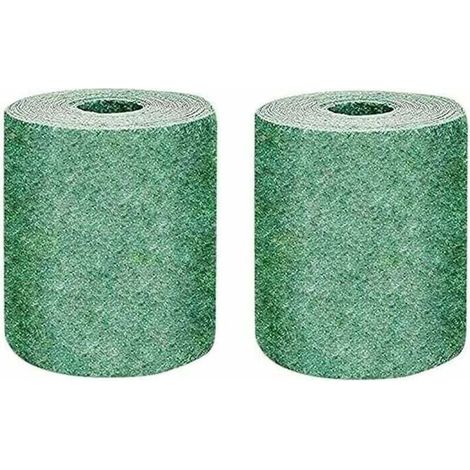 2 Rouleau de tapis semences gazon, XU, Culture d'herbe biodégradable 10FT, Gazon engrais jardin pique-nique jardinage plantation pelouse 20 300cm - (1/4)