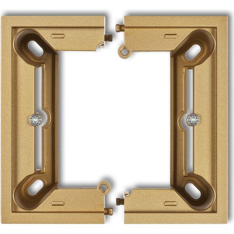 Karlik deco / mini gold Scatola singola da montare a superficie, pieghevole deco, mini 29DPU-1