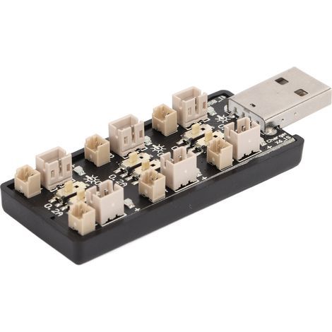 Intelligentes USB-Ladegerät mit 6 unabhängigen Ausgängen (3,7 V/4,35 V) für LiPo-Akkus und funkgesteuerte Spielzeuge. (1/5)