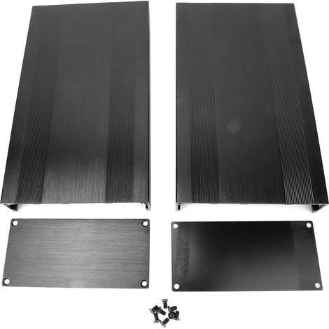 RASTKY Leistungsverstärker Aluminiumgehäuse Split-Kühlbox Typ GPS Typ - Werkzeuge und Heimwerkerbedarf (250 mm lang). (1/5)