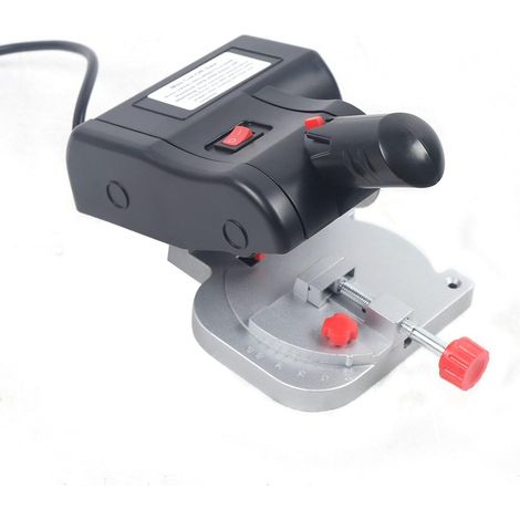 Troncatrice Elettrica 90 W 4500 Rpm Per Metallo Taglio Legno -45° Mini Sega Circolare Da Tavolo Con Lama Per Sega In Metallo E Lama Per Sega In Resina (1/5)