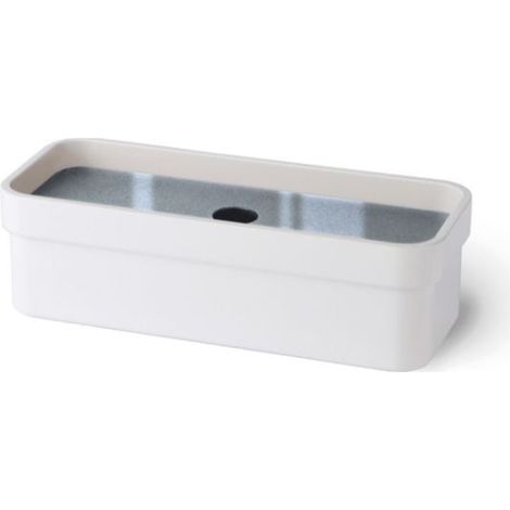 Lineabeta - Aufbewahrungsbox mit glänzendem Edelstahldeckel (1/2)