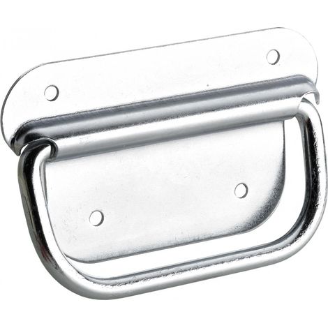 HETTICH maniglia per registratore di cassa avvitabile in acciaio zincato, L.97 mm HETTICH