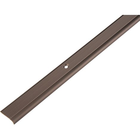 ALBERTS Treppenkanten-Schutzprofil, Alu bronze elox., LxBxHxS 1000x23x5, 0x1,8mm (1/3)
