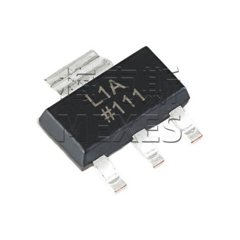 ADP3339AKCZ-3.3 ADP7104ACPZ-5.0 Pack of 5 electronic components.