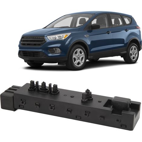 Elektrischer Sitzverstellschalter mit 10 Positionen für den Fahrersitz vorn links. Kompatibel mit Lincoln MKT, Mercury Milan, Ford Escape, F-150, F-250 und F-350. 9L3T14B709FAW (1/5)