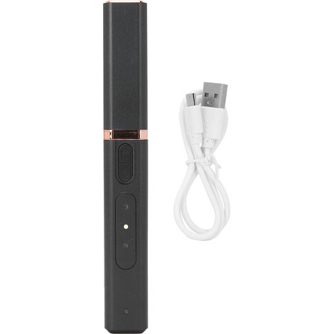 Recourbe-cils électrique rechargeable noir, chauffage rapide, outil de curling longue tenue pour cils (1/5)